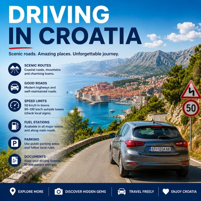 Driving in Croatia